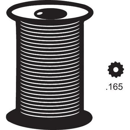 Strybuc .165 Spline Vinyl Black 66-11B